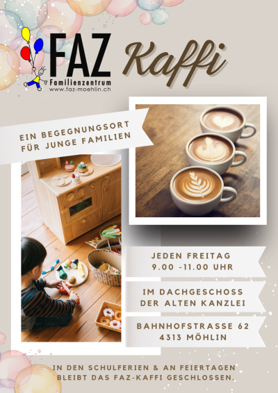FAZ Kaffi - Ein Begegnungsort für Familien FAZ Kaffi - Ein Begegnungsort für Familien