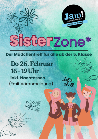 SisterZone - der Mädchentreff im Jam!