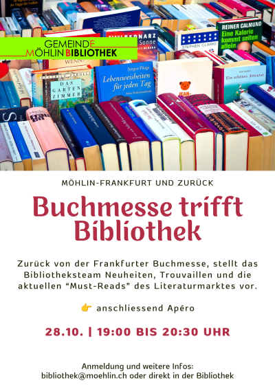 Buchmesse trifft Bibliothek Buchmesse trifft Bibliothek