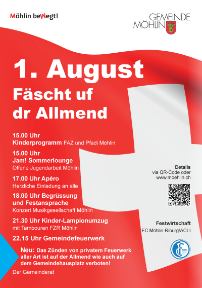 Bundesfeier auf der Allmend