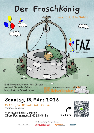 FAZ - Märlitheater 'Der Froschkönig' macht halt in Möhlin FAZ - Märlitheater 'Der Froschkönig' macht halt in Möhlin