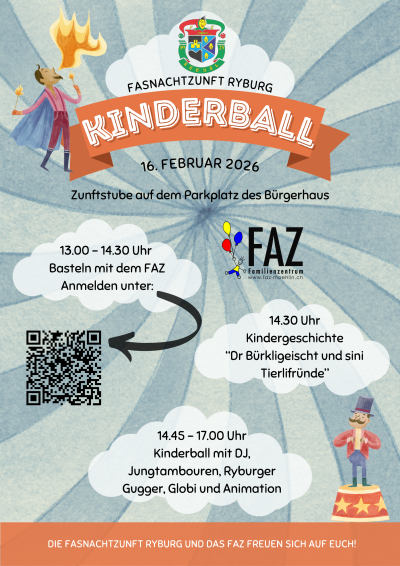 Kinder Fasnachtsball