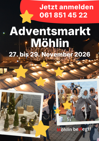 Anmeldung für den Adventsmarkt 2026 Anmeldung für den Adventsmarkt 2026