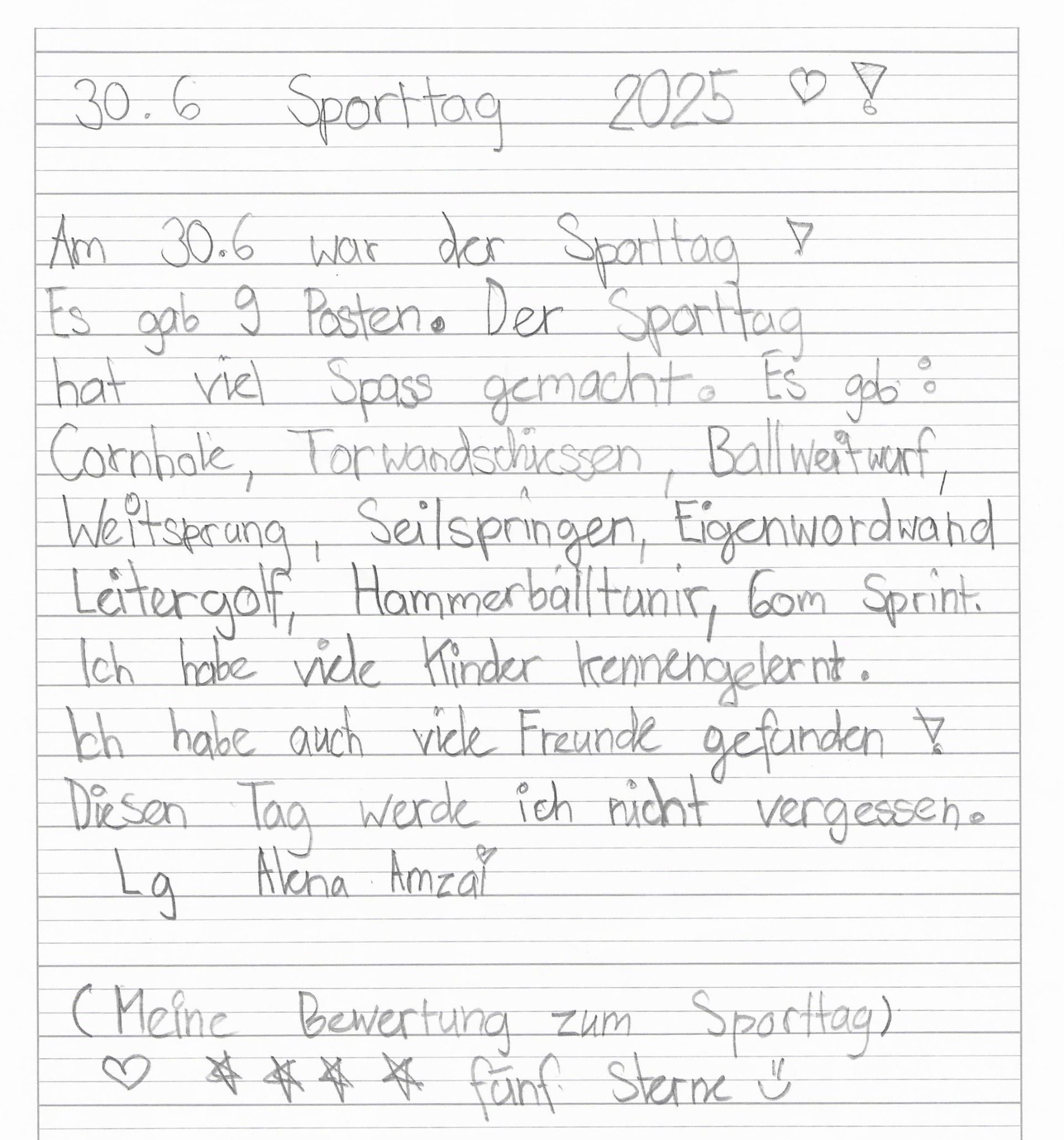 Schülerbericht