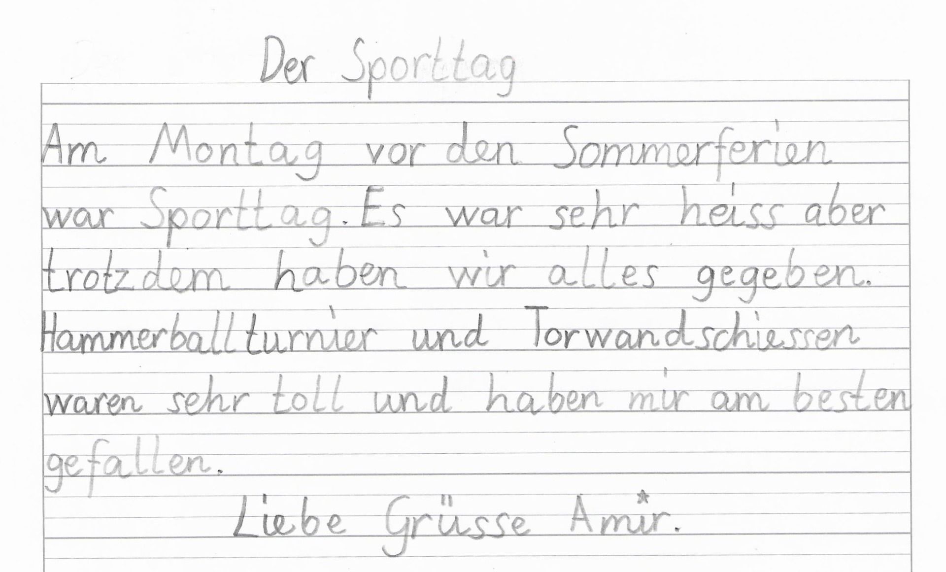 Schülerbericht