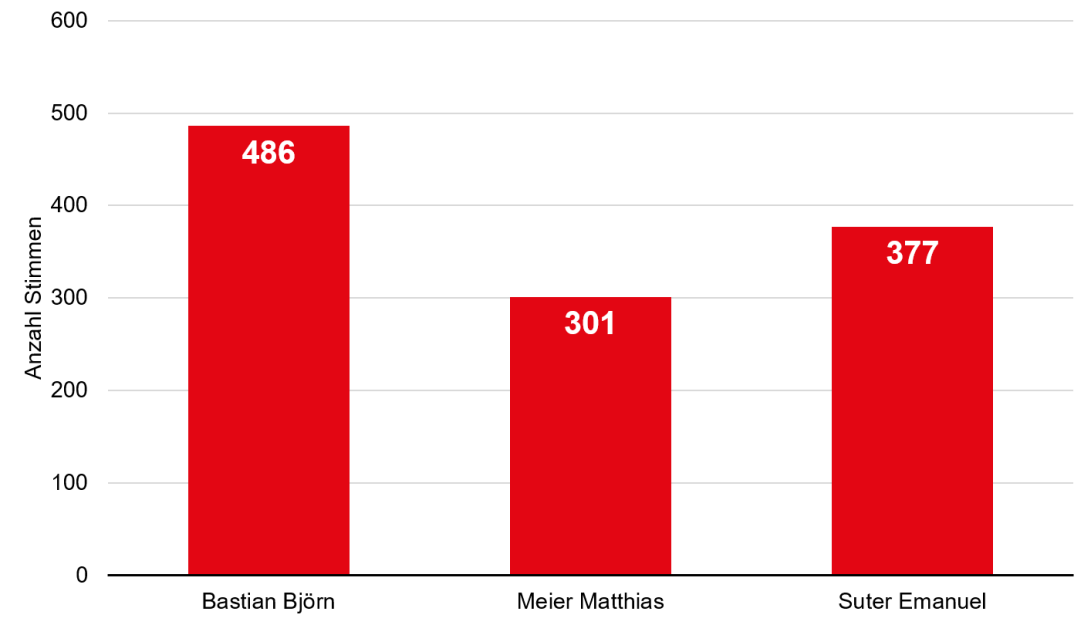 Ersatzwahl einer Gerichtspräsidentin/eines Gerichtspräsidenten